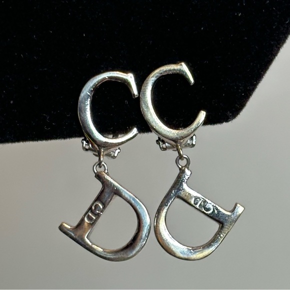 Christian Dior Clip On Earrings - Picture 1 of 11